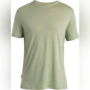 Icebreaker Men’s Merino Wool Cool-Lite 125 T-Shirt sz Medium in Lichen